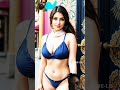 Ai Lookbook Model Fashion Model Bikini Photoshoot Lookbook Arabian Beautiful Middleeast