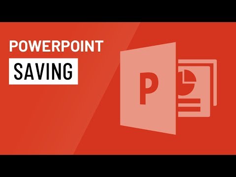PowerPoint 2016 Saving Presentations