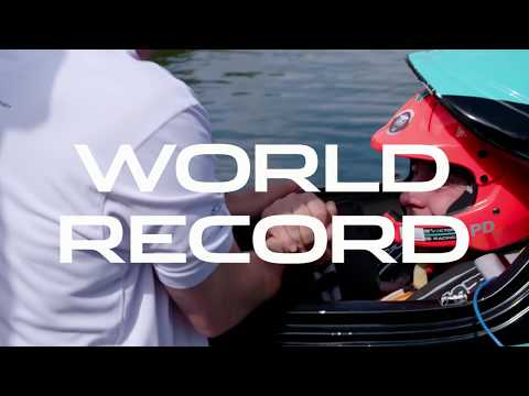 Jaguar Vector Racing break maritime electric world record