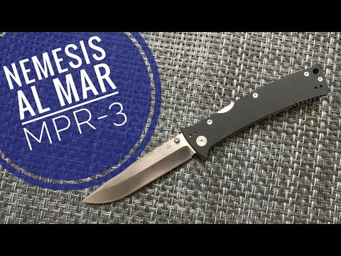 Nemesis Al Mar Design MPR 3 Lock Back Knife Review