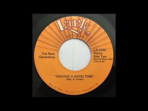 Rare Gospel Soul 45 New Generation   Having A Good Time