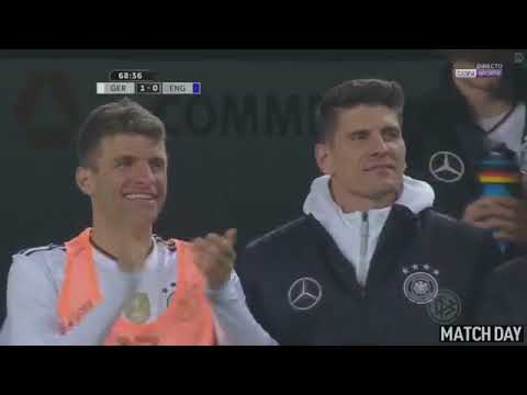 Lukas Podolski amazing last goal for Germany vs England