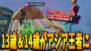 アジア王者に輝いた13歳と14歳の若き日本人猛者たち！様々な機種が入り混じる新体制の大会を制した選手たちとは！？【フォートナイト/Fortnite】