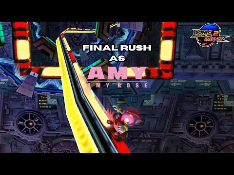 AMY'S FINALE OF CHASING SONIC ON Sa2 Pt.9, (Amy HERO/SPEED STAGE)