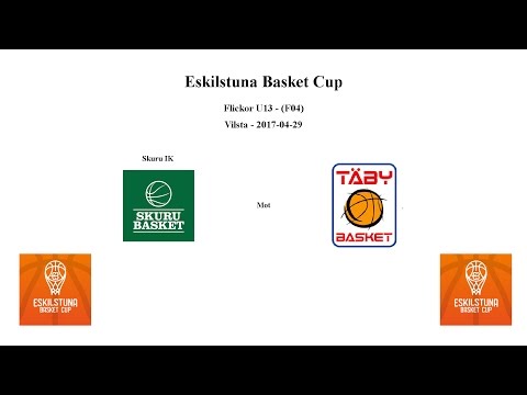 Skuru Basket (F04 Grön) mot Täby Basket - 2017-04-29