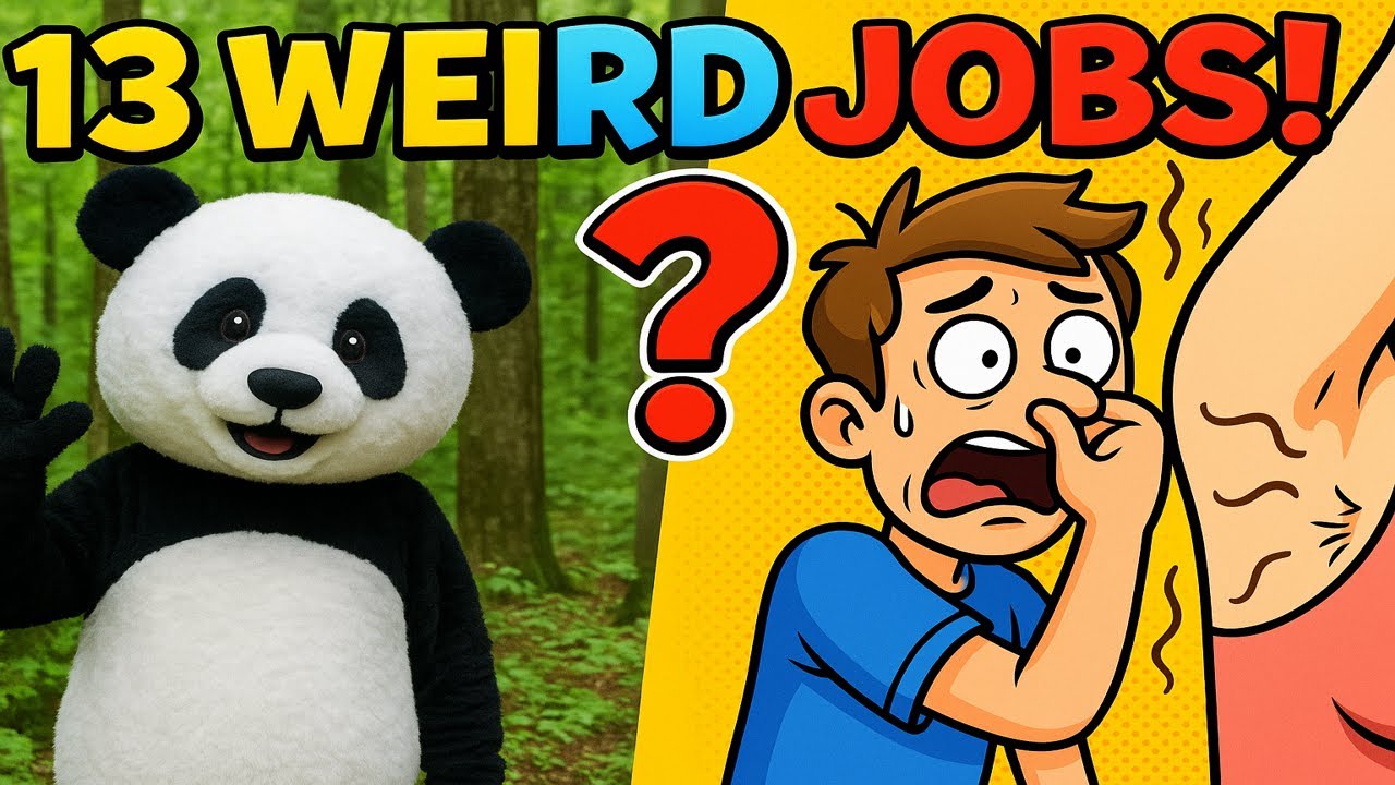 13 Bizarre Jobs You Won't Believe Exist!