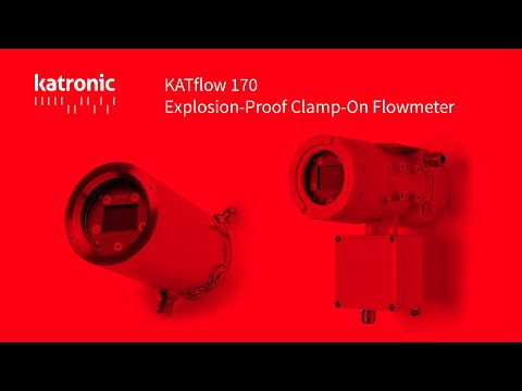 Débitmètre ATEX, IECEx et EAC-Ex à ultrasons KATflow 170 - Katronic - pour industrie pétrochimique, pétrole, gaz, marine et eaux usées_1