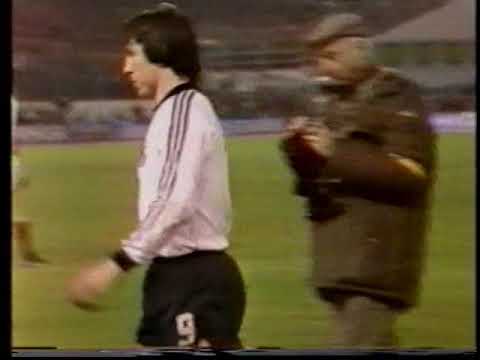 1981. West Germany v Austria. World Cup-82, Qualfier. Full Game (part 4 of 5).