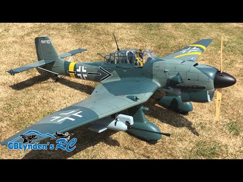 Robert's Giant Scale Phoenix Model Stuka Ju 87 61cc GasEP ARF RC Warbird