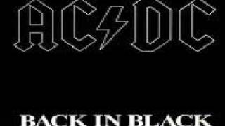 AC/DC - BACK IN BLACK MUSIC WITH LYRICS