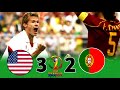 United States vs Portugal  3-2 ⏹️ 2002 World Cup  Extended Highlights & Goals HD