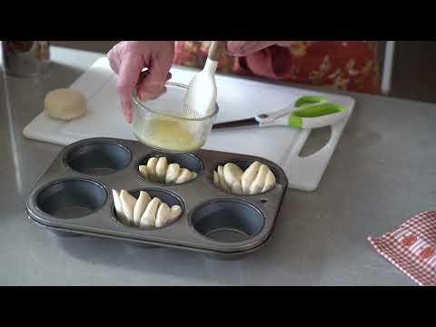 Butterflake Shaped Rolls