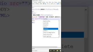 Download lagu HOW TO INSERT AUDIO IN WEBPAGE BY USING HTML | AUDIO TAG HTML | ADD MP3 FILE IN HTML  -اردو/हिंदी mp3