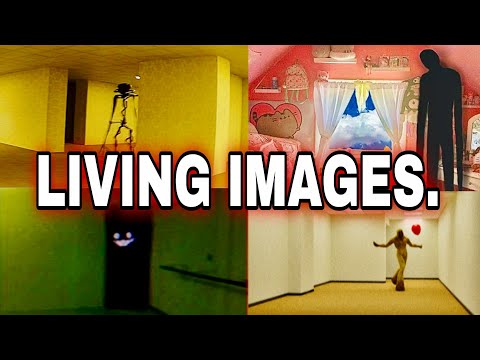 ⚠️ A LIVING PICTURE OF THE BACKROOMS ENTITIES!