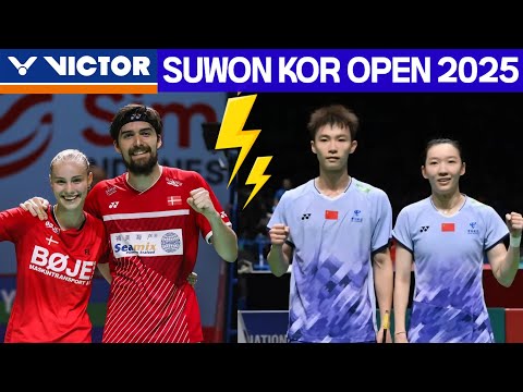 2025 SUWON VICTOR KOREA OPEN 혼복 준결 Mathias CHRISTIANSEN/Alexandra BOJE vs JIANG Zhen Bang/WEI YA Xin