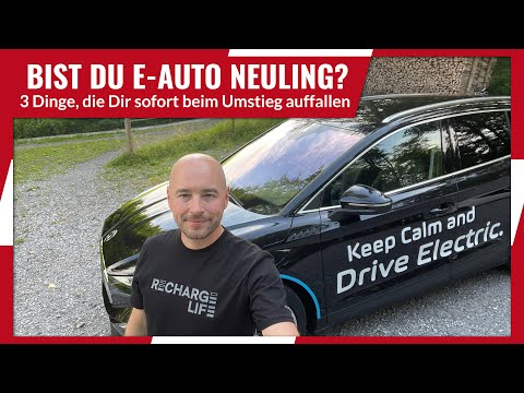 The first time in an electric car - Three key differences to the combustion engine
