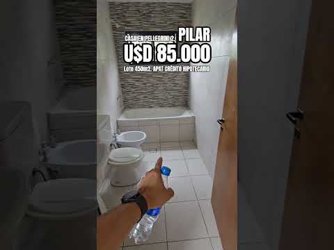 CASA A LA VENTA EN PILAR, BS AS. Apta CRÉDITO HIPOTECARIO. Info completa en mi Instagram yoelokey