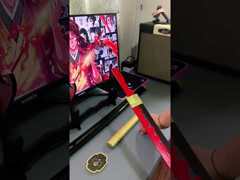 Demon Slayer Yoriichi’s Katana Unboxing! #demonslayer #yoriichi #anime  #kemitsunoyaiba #fyp #viral