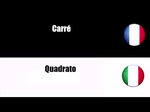 # Italiano=Francese # Argomento = Rotondo