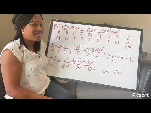 LEARN THE YORUBA ALPHABET IN UNDER 10 MINUTES