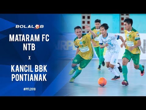 Mataram Fc (2) Vs (2) Kancil BBK Pontianak - Highlights Pro Futsal League 2018
