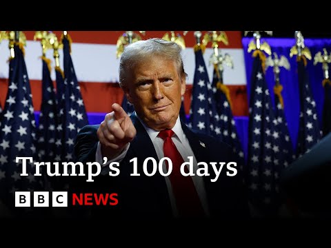 唐納德-特朗普迎來第二個任期 100 天 | BBC 新聞 (Donald Trump marks 100 days of second term | BBC News)