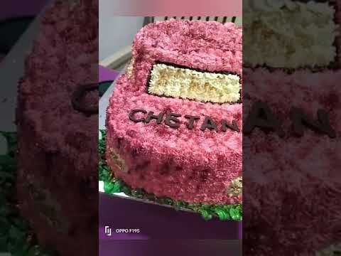 5kg Car Cake|| From Round shape cake base|| Chocolate 5kg car cake|| Cake for Car Racer|| Happy CX😊😍