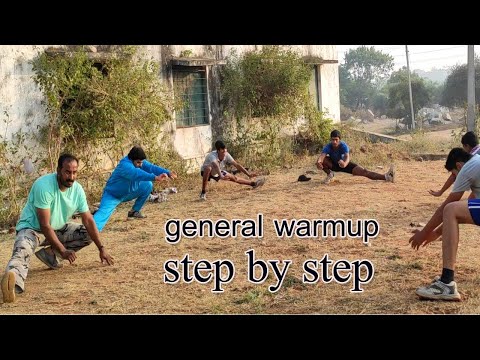 GENERAL WARM-UP BEFORE WORKOUT || STEP BY STEP || FULL BODY WARM-UP