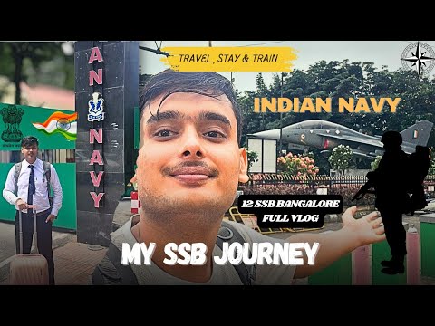 My SSB Journey 🇮🇳 | 12 SSB Bangalore Experience | Train, Stay & Travel Vlog  SSB Location #SSB #navy