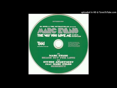 Studio Apartment Feat Marc Evans ‎– Serenity