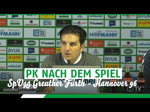 PK nach dem Spiel | SpVgg Greuther Fürth - Hannover 96