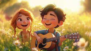 🎶 Happy Guitar Music for KiDS to Start the Day ✨