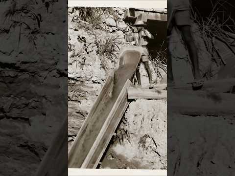 1973 FORÇA BRUTA NA OBRA DA USINA HIDROELÉTRICA JOSÉ FRAGELLI EM POXORÉU MT