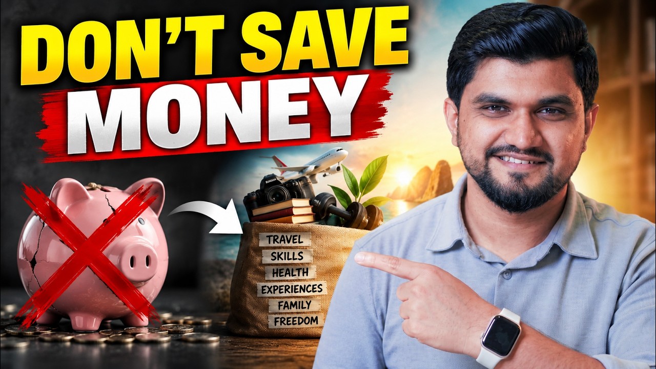 Don’t Just Save Money | Inspiring Summary Story To Get RICH !