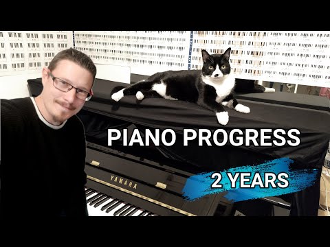 Piano Progress 2 Years - Adult Beginner