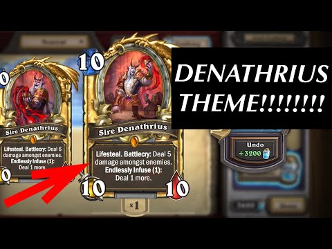 SIRE DENATHRIUS Theme, Voice Line, & Golden Animation!