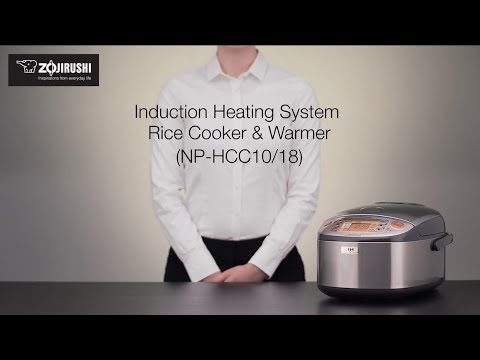 Zojirushi Induction Heating Rice Cooker & Warmer NP-HCC10/18