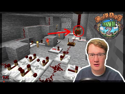 Meine TECHNIK für die DROHNE - Redstone REGELT! - ⚙️ Create Live II Ep. 43