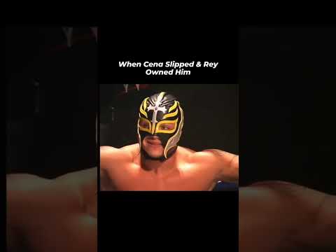 Rare early-2000s WWE gold! Watch John Cena and Rey Mysterio's hilarious, unscripted live event spot!