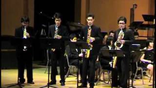 Saxtory by Jerome Naulais / Siam Saxophone Quartet with Mahidol Wind Symphony (Part 1)