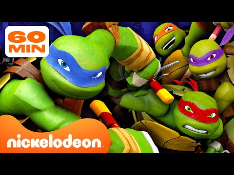 Les Tortues Ninja | 60 MINUTES des meilleures BATAILLES de Leo de la saison 2 de TMNT (2012) ! ⚔️🔵