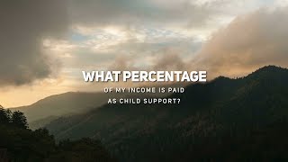 What Percentage of My Income is Paid as Child Support?