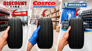 We Tested The Same Tires at Costco, Walmart, and Discount Tire | One Is RIPPING You Off