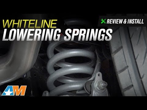 2015-2016 Mustang GT Whiteline Lowering Springs Review & Install