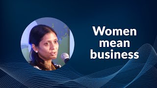 Women mean business image