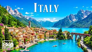 Italy 8K 🇮🇹 | Romantic Cities, Scenic Landscapes & Picturesque Villages | Italia
