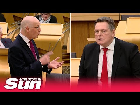 John Swinney shouts at Tory MSP who asks where £100m for Scottish education has gone