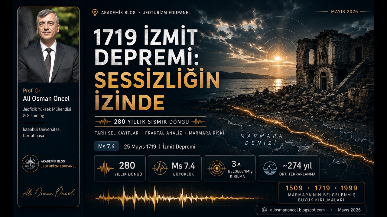 280 Y&imath;ll&imath;k Sessizlik ve Büyük Depremin Îmzas&imath; — Prof. Dr. Ali Osman Öncel