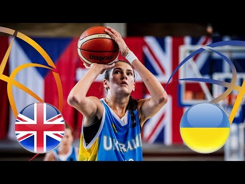 Great Britain v Ukraine - Full Game - FIBA U20 Women's European Championship Division B 2018