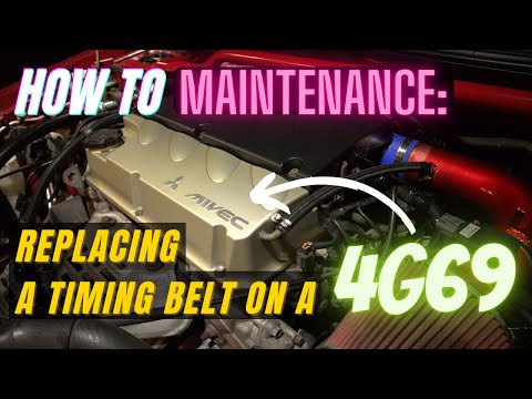 Replacing a Timing Belt on a 4g69 Engine | Lancer, Eclipse, Galant, Outlander